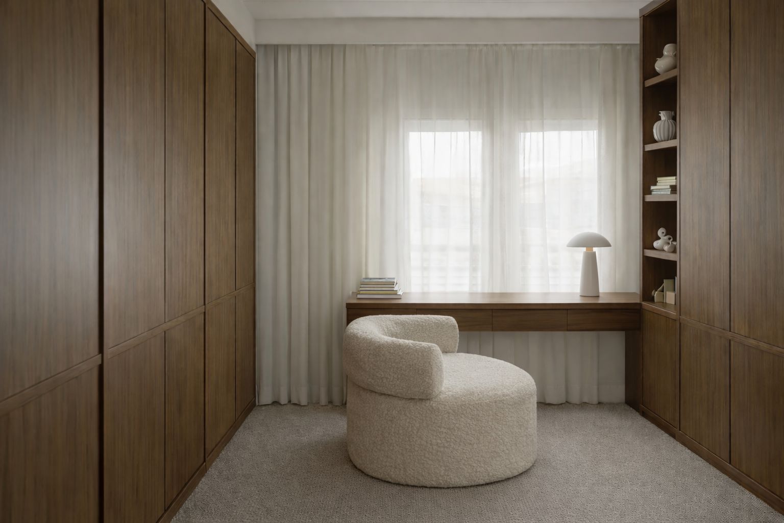 Lámpara de techo de corte moderno y futurista