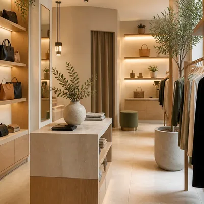 Interiorismo para local comercial tipo tienda en Granada